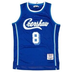 Headgear Classics Kobe Bryant 8 Crenshaw Basketball Jersey Blue HGA061-BBJ-03 S